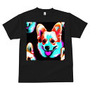 Tシャツ メンズ キッズ 犬ファン 半袖 春夏 プリント カジュアル かわいい 人間用 フィットネス コーギー