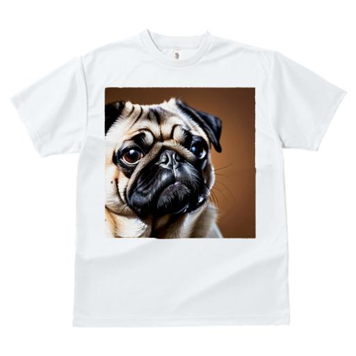 Tシャツ レディース 犬ファン 半袖 春夏 プリント カジュアル かわいい 人間用 フィットネス パグ