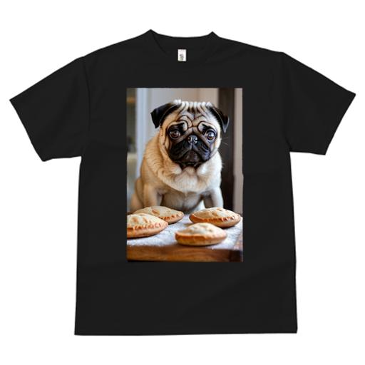 Tシャツ レディース 犬ファン 半袖 春夏 プリント カジュアル かわいい 人間用 フィットネス パイ パグ