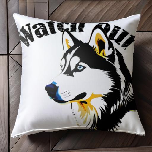 Tシャツ シベリアンハスキー カットソー トップス ファッション クッションカバー 45×45cm アニマル柄 おしゃれ 可愛い クッション本体付き 正方形 Tシャツ シベリアンハスキー カットソー トップス ファッション クッションカバー 45×45cm アニマル柄 おしゃれ 可愛い クッション本体付き 正方形