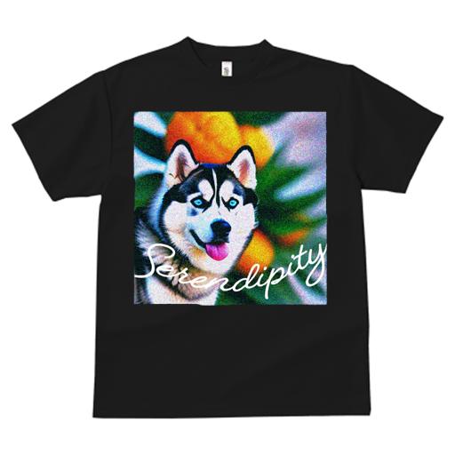 Tシャツ レディース 犬ファン 半袖 春夏 プリント カジュアル かわいい 人間用 フィットネス 背景 シベリアンハスキー