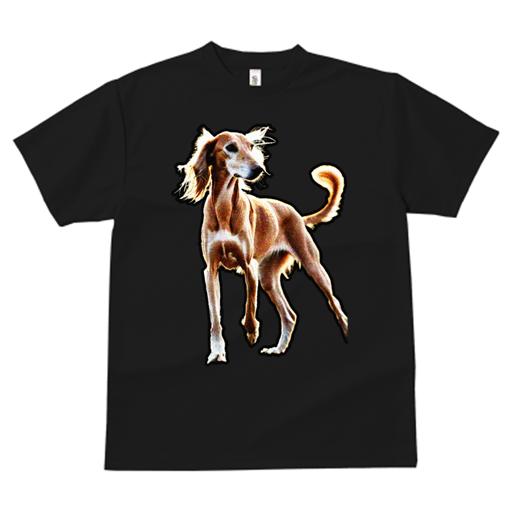 Tシャツ レディース 犬ファン 半袖 春夏 プリント カジュアル かわいい 人間用 フィットネス なし サルーキ