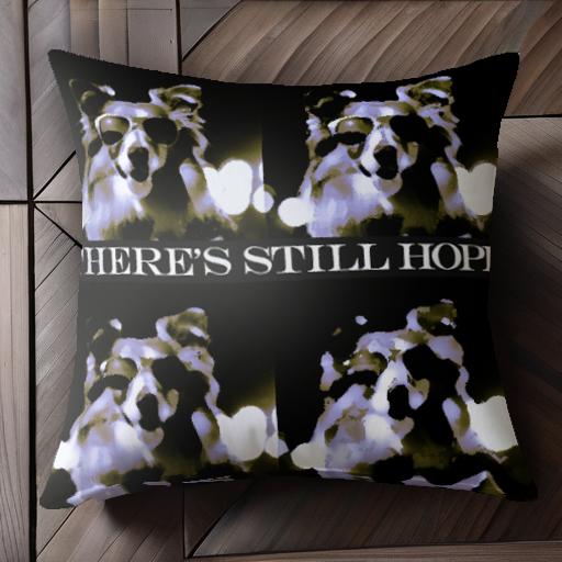 サングラス シェットランドシープドッグ クッションカバー 45×45cm アニマル柄 おしゃれ 可愛い クッション本体付き 正方形