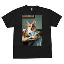 Tシャツ メンズ キッズ 犬ファン 半袖 春夏 プリント カジュアル かわいい 人間用 フィットネス ビール コーギー ワンピース