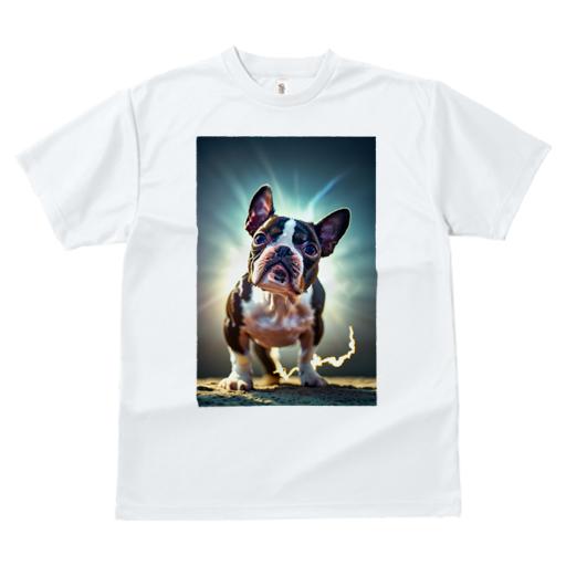 Tシャツ レディース 犬ファン 半袖 春夏 プリント カジュアル かわいい 人間用 フィットネス ボストンテリア