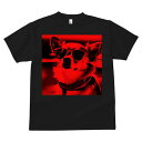Tシャツ メンズ キッズ 犬ファン 半袖 春夏 プリント カジュアル かわいい 人間用 派手 個性的 サングラス チワワ ヘッドホン