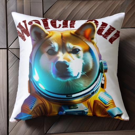 宇宙服 柴犬 宇宙飛行士 クッションカバー 45×45cm アニマル柄 おしゃれ 可愛い クッション本体付き 正方形 宇宙服 柴犬 宇宙飛行士 クッションカバー 45×45cm アニマル柄 おしゃれ 可愛い クッション本体付き 正方形
