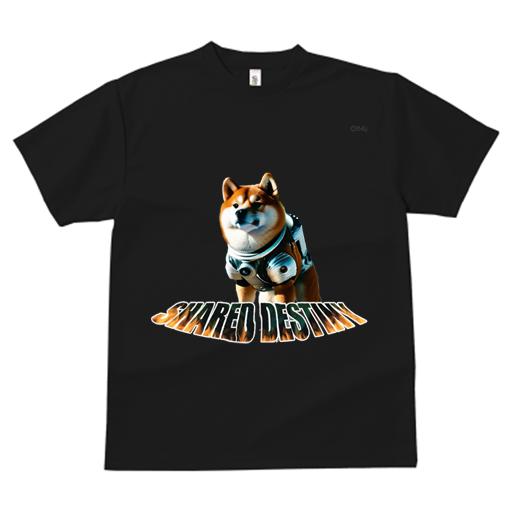 Tシャツ レディース 犬ファン 半袖 春夏 プリント カジュアル かわいい 人間用 派手 個性的 宇宙服 柴犬