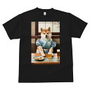 昭和レトロ パロディ Tシャツ メンズ キッズ 犬ファン 半袖 春夏 プリント カジュアル かわいい 人間用 派手 個性的 ビール 柴犬 レトロ ワンピース レストラン