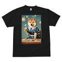 Tシャツ メンズ キッズ 犬ファン 半袖 春夏 プリント カジュアル かわいい 人間用 派手 個性的 ビール 柴犬 ドレス 花柄 ランタン サンドイッチ