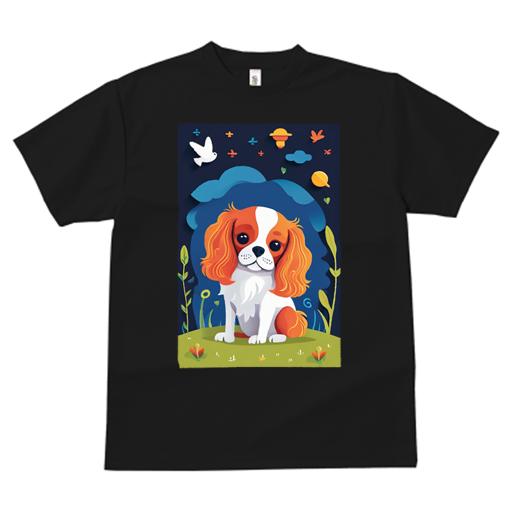 Tシャツ メンズ キッズ 犬ファン 半袖 春夏 プリント カジュアル かわいい 人間用 派手 個性的 鳥 キャ..