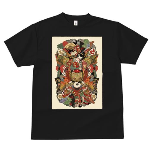 Tシャツ メンズ キッズ 犬ファン 半袖 春夏 プリント カジュアル かわいい 人間用 派手 個性的 歌舞伎 ..