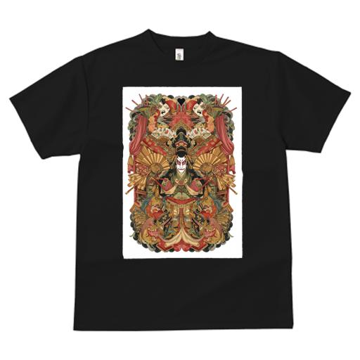 Tシャツ メンズ キッズ 犬ファン 半袖 春夏 プリント カジュアル かわいい 人間用 派手 個性的 歌舞伎 ..