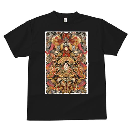 Tシャツ メンズ キッズ 犬ファン 半袖 春夏 プリント カジュアル かわいい 人間用 派手 個性的 歌舞伎 ..