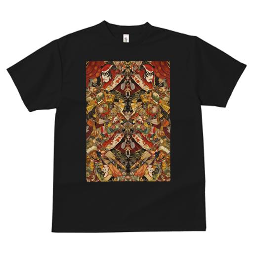 Tシャツ メンズ キッズ 犬ファン 半袖 春夏 プリント カジュアル かわいい 人間用 派手 個性的 歌舞伎 ..