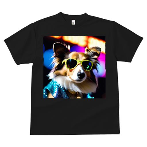 楽天フロントップ楽天市場店シェットランドシープドッグ Tシャツ 犬愛 ユニークデザインメンズ キッズ 犬ファン 半袖 春夏 プリント カジュアル かわいい 人間用 ギフト 個性的 サングラス シェットランドシープドッグ ジャケット アクセサリー