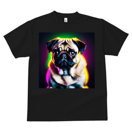 パグ Tシャツ 犬愛 ユニークデザインメンズ キッズ 犬ファン 半袖 春夏 プリント カジュアル かわいい 人間用 ギフト 個性的 パグ