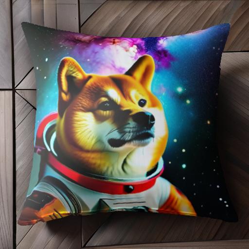 宇宙 柴犬 宇宙飛行士 スペース クッションカバー 45×45cm アニマル柄 おしゃれ 可愛い クッション本体付き 正方形 宇宙 柴犬 宇宙飛行士 スペース クッションカバー 45×45cm アニマル柄 おしゃれ 可愛い クッション本体付き 正方形
