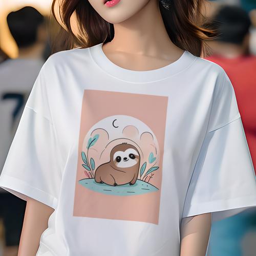 Tシャツ 犬愛 ユニークデザインレディース 犬ファン 半袖 春夏 プリント カジュアル かわいい 人間用 ギフト 個性的 かわいい スローロリス 動物 葉 イラスト Tシャツ 犬愛 ユニークデザインレディース 犬ファン 半袖 春夏 プリント カジュアル かわいい 人間用 ギフト 個性的 かわいい スローロリス 動物 葉 イラスト