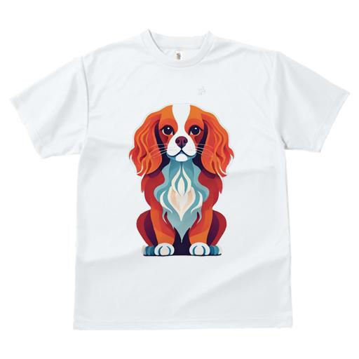 キャバリア Tシャツ 犬愛 ユニークデザインメンズ キッズ 犬ファン 半袖 春夏 プリント カジュアル かわいい 人間用 ギフト 個性的 キャバリア