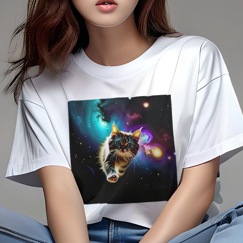 Tシャツ 犬愛 ユニークデザインレディース 犬ファン 半袖 春夏 プリント カジュアル かわいい 人間用 ギフト 個性的 宇宙 星雲 スペース ギャラクシー Tシャツ 犬愛 ユニークデザインレディース 犬ファン 半袖 春夏 プリント カジュアル かわいい 人間用 ギフト 個性的 宇宙 星雲 スペース ギャラクシー