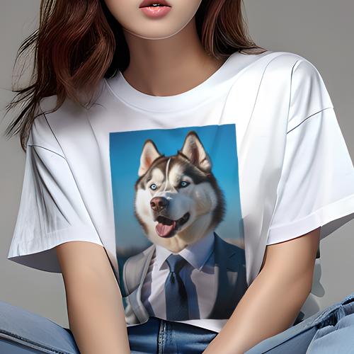 シベリアンハスキー Tシャツ 犬愛 ユニークデザインレディース 犬ファン 半袖 春夏 プリント カジュアル かわいい 人間用 ギフト 個性的 スーツ シベリアンハスキー ネクタイ ワイシャツ シベリアンハスキー Tシャツ 犬愛 ユニークデザインレディース 犬ファン 半袖 春夏 プリント カジュアル かわいい 人間用 ギフト 個性的 スーツ シベリアンハスキー ネクタイ ワイシャツ