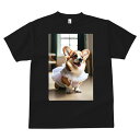 コーギー Tシャツ 犬愛 ユニークデザインメンズ キッズ 犬ファン 半袖 春夏 プリント カジュアル かわいい 人間用 ギフト 個性的 ワンピース コーギー
