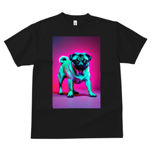 パグ Tシャツ 犬愛 ユニークデザインレディース 犬ファン 半袖 春夏 プリント カジュアル かわいい 人間用 ギフト 個性的 パグ