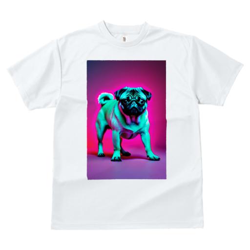 パグ Tシャツ 犬愛 ユニークデザインレディース 犬ファン 半袖 春夏 プリント カジュアル かわいい 人間用 ギフト 個性的 パグ