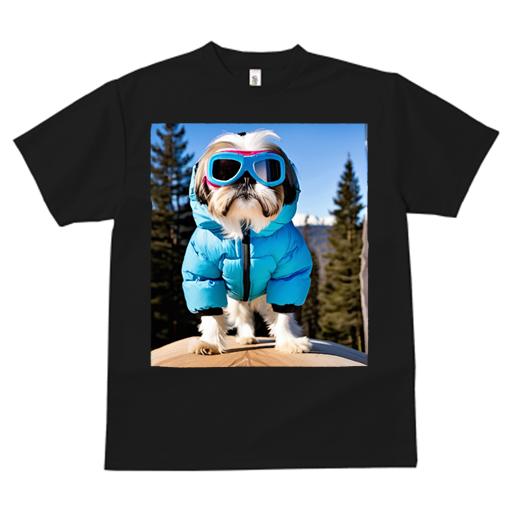 シーズー Tシャツ 犬愛 ユニークデザインメンズ キッズ 犬ファン 半袖 春夏 プリント カジュアル かわいい 人間用 ギフト 個性的 スキーウェア シーズー ゴーグル 冬 シーズー Tシャツ 犬愛 ユニークデザインメンズ キッズ 犬ファン 半袖 春夏 プリント カジュアル かわいい 人間用 ギフト 個性的 スキーウェア シーズー ゴーグル 冬