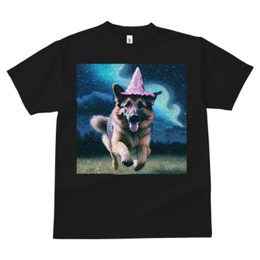 ジャーマンシェパード Tシャツ 犬愛 ユニークデザインメンズ キッズ 犬ファン 半袖 春夏 プリント