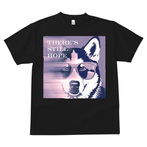 ハスキー Tシャツ 犬愛 ユニークデザインレディース 犬ファン 半袖 春夏 プリント カジュアル かわいい 人間用 ギフト 個性的 メガネ ハスキー