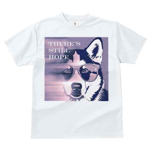 ハスキー Tシャツ 犬愛 ユニークデザインレディース 犬ファン 半袖 春夏 プリント カジュアル かわいい 人間用 ギフト 個性的 メガネ ハスキー