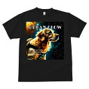 ゴールデンレトリバー Tシャツ 犬愛 ユニークデザインメンズ キッズ 犬ファン 半袖 春夏 プリント カジュアル かわいい 人間用 ギフト 個性的 宇宙 ゴールデンレトリバー スペース SF 未来