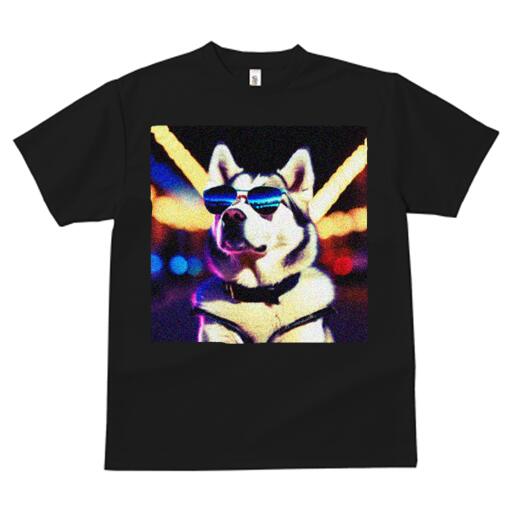 シベリアンハスキー Tシャツ 犬愛 ユニークデザインメンズ キッズ 犬ファン 半袖 春夏 プリント カジュ..