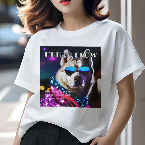 シベリアンハスキー Tシャツ 犬愛 ユニークデザインレディース 犬ファン 半袖 春夏 プリント カジュアル かわいい 人間用 ギフト 個性的 サングラス シベリアンハスキー ネオン クール ストリートファッション パーティー シベリアンハスキー Tシャツ 犬愛 ユニークデザインレディース 犬ファン 半袖 春夏 プリント カジュアル かわいい 人間用 ギフト 個性的 サングラス シベリアンハスキー ネオン クール ストリートファッション パーティー