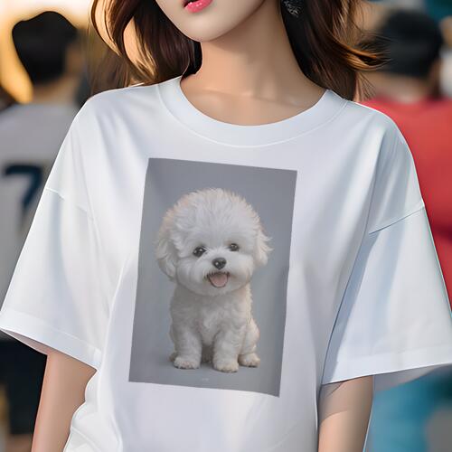 マルチーズ Tシャツ 犬愛 ユニークデザインレディース 犬ファン 半袖 春夏 プリント カジュアル かわいい 人間用 ギフト 個性的 ふわふわ マルチーズ かわいい キュート 愛らしい マルチーズ Tシャツ 犬愛 ユニークデザインレディース 犬ファン 半袖 春夏 プリント カジュアル かわいい 人間用 ギフト 個性的 ふわふわ マルチーズ かわいい キュート 愛らしい