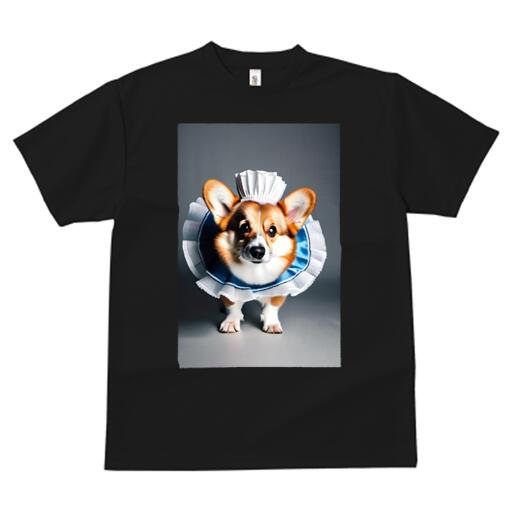 コーギー Tシャツ 犬愛 ユニークデザインレディース 犬ファン 半袖 春夏 プリント カジュアル かわいい 人間用 ギフト 個性的 メイド コーギー コスチューム