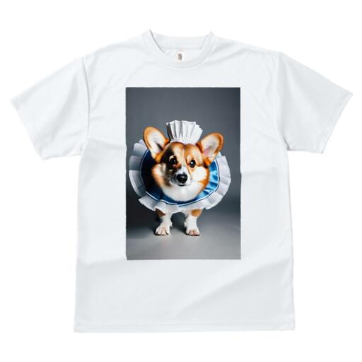 コーギー Tシャツ 犬愛 ユニークデザインレディース 犬ファン 半袖 春夏 プリント カジュアル かわいい 人間用 ギフト 個性的 メイド コーギー コスチューム
