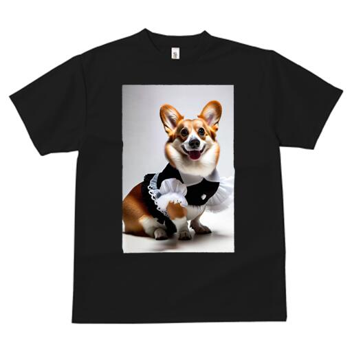 コーギー Tシャツ 犬愛 ユニークデザインレディース 犬ファン 半袖 春夏 プリント カジュアル かわいい 人間用 ギフト 個性的 メイド服 コーギー