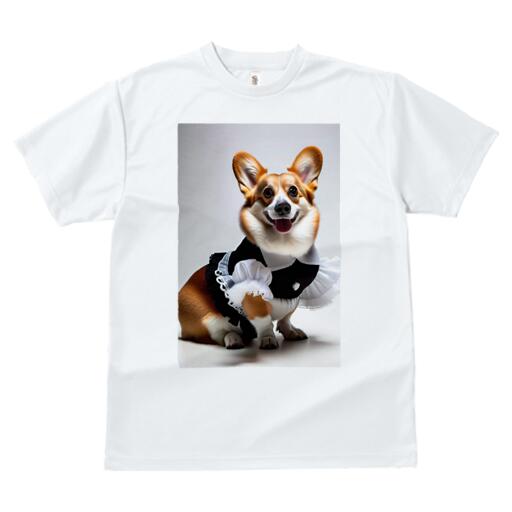 コーギー Tシャツ 犬愛 ユニークデザインレディース 犬ファン 半袖 春夏 プリント カジュアル かわいい 人間用 ギフト 個性的 メイド服 コーギー