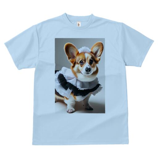 コーギー Tシャツ 犬愛 ユニークデザインメンズ キッズ 犬ファン 半袖 春夏 プリント カジュアル かわいい 人間用 ギフト 個性的 メイド服 コーギー フリル