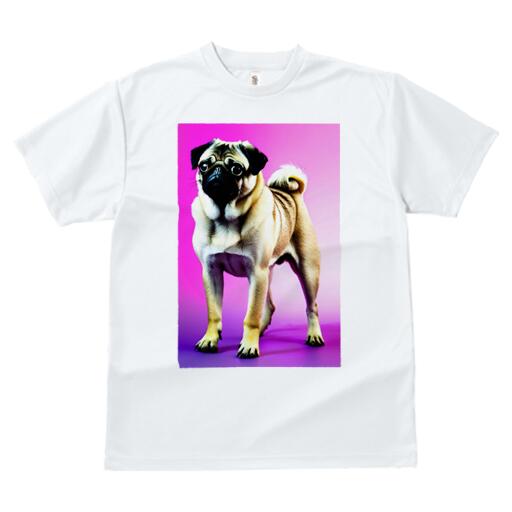 パグ Tシャツ 犬愛 ユニークデザインレディース 犬ファン 半袖 春夏 プリント カジュアル かわいい 人間用 ギフト 個性的 パグ