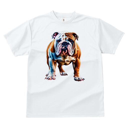 ブルドッグ Tシャツ 犬愛 ユニークデザインレディース 犬ファン 半袖 春夏 プリント カジュアル かわいい 人間用 ギフト 個性的 ブルドッグ