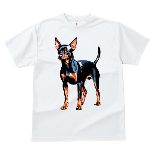 ミニチュアピンシャー Tシャツ 犬愛 ユニークデザインレディース 犬ファン 半袖 春夏 プリント カジュアル かわいい 人間用 ギフト 個性的 ミニチュアピンシャー