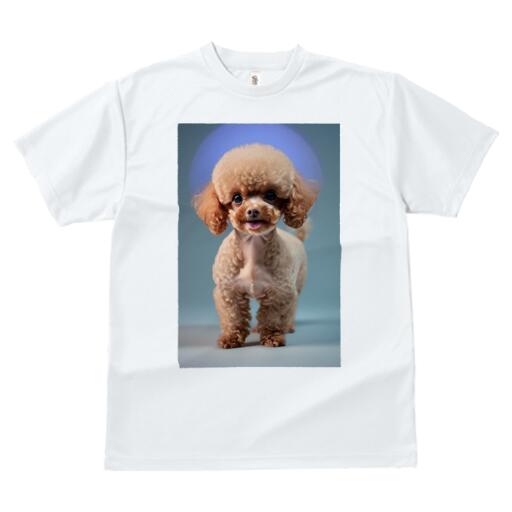 トイプードル Tシャツ 犬愛 ユニークデザインレディース 犬ファン 半袖 春夏 プリント カジュアル かわいい 人間用 ギフト 個性的 かわいい トイプードル キュート ペット 子犬