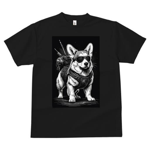 コーギー Tシャツ 犬愛 ユニークデザインレディース 犬ファン 半袖 春夏 プリント カジュアル かわいい 人間用 ギフト 個性的 サングラス コーギー ベスト バックパック
