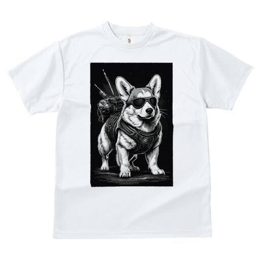コーギー Tシャツ 犬愛 ユニークデザインレディース 犬ファン 半袖 春夏 プリント カジュアル かわいい 人間用 ギフト 個性的 サングラス コーギー ベスト バックパック