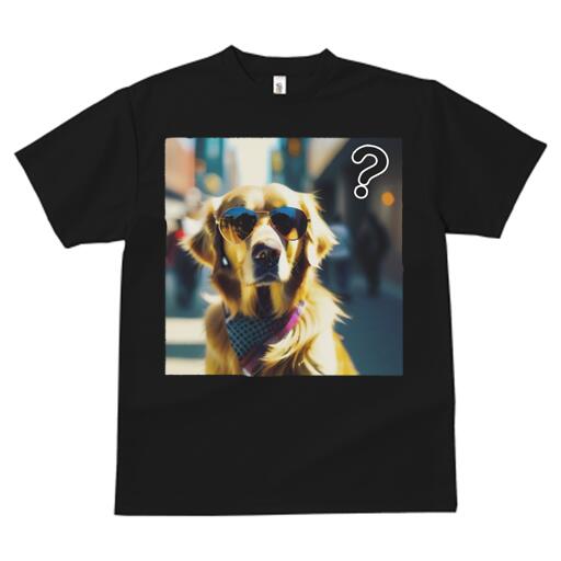 ゴールデンレトリバー Tシャツ 犬愛 ユニークデザインレディース 犬ファン 半袖 春夏 プリント カジュアル かわいい 人間用 ギフト 個性的 サングラス ゴールデンレトリバー バンダナ 街