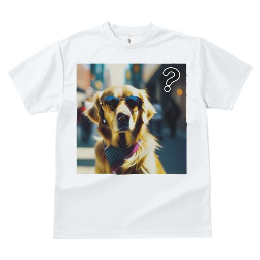ゴールデンレトリバー Tシャツ 犬愛 ユニークデザインレディース 犬ファン 半袖 春夏 プリント カジュアル かわいい 人間用 ギフト 個性的 サングラス ゴールデンレトリバー バンダナ 街